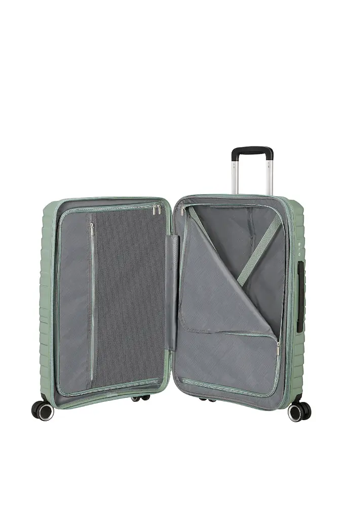 Валіза 67 См American Tourister FLYTWIST BOTANIC GREEN 67x45x26(29) MI1*04002 - фото 2