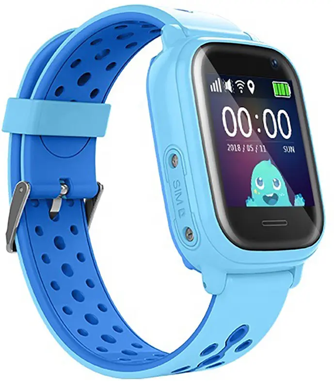 Смарт-часы Uwatch KT04 Kid sport smart watch Blue - фото 3