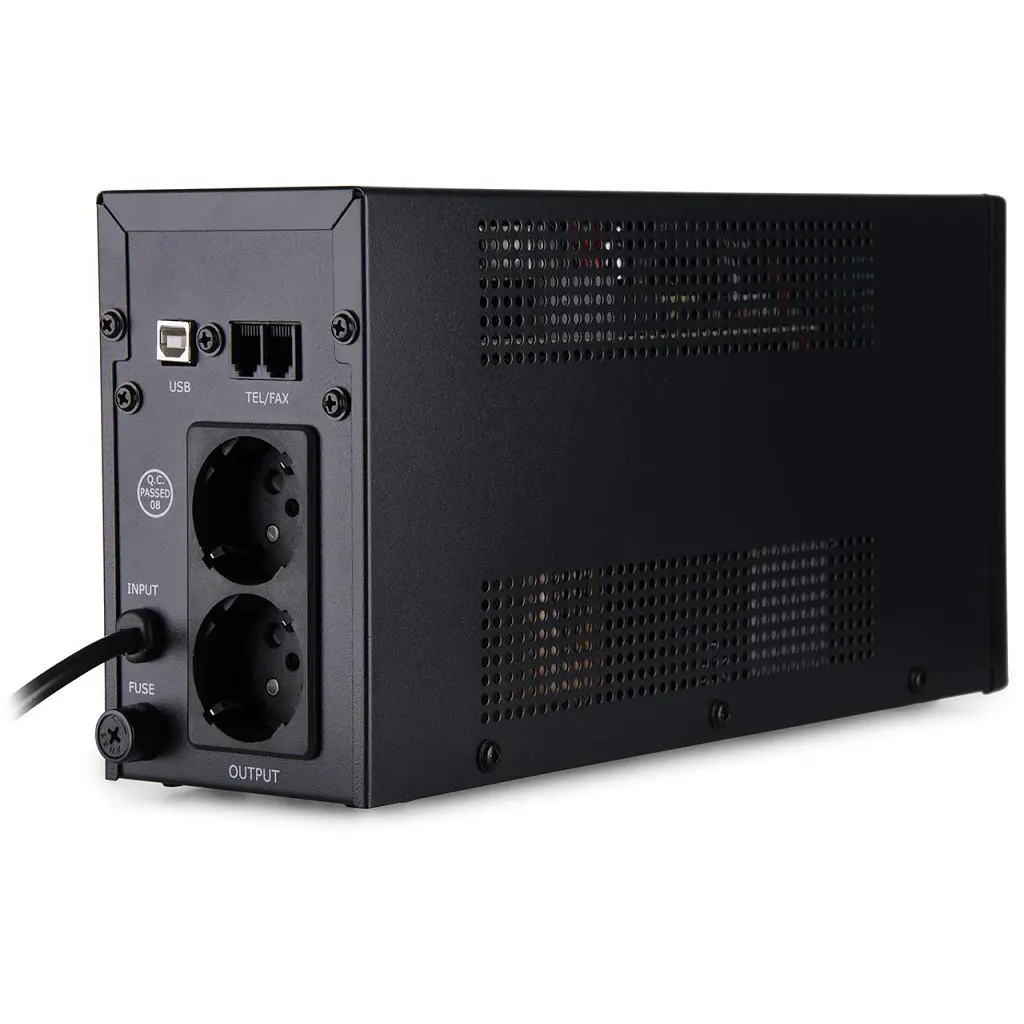 Пристрій безперебійного живлення Vinga LED 800VA metal case with USB (VPE-800MU) - фото 4