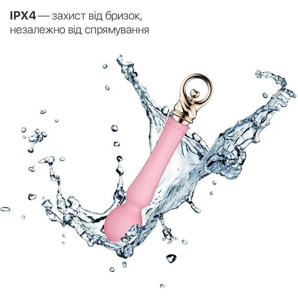 Вибромассажер с подогревом Zalo Sweet Magic Confidence Wand Fairy Pink - фото 6