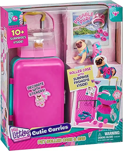 Ігровий набір для дівчаток Чохол та сумка на роликах Real Littles S5 Cutie Carries для домашніх тварин Moose Moose 25392 - фото 3