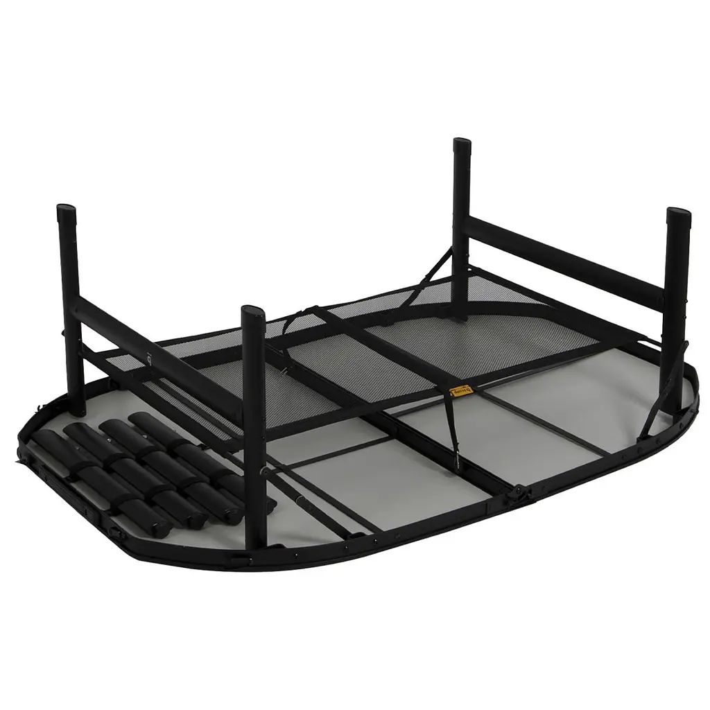 Стіл Bo-Camp Northgate Oval 120x80 cm Black/Grey (1404187) - фото 4