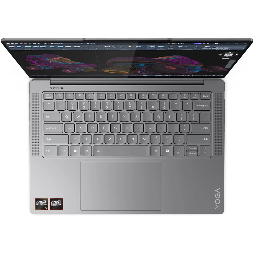 Ноутбук Lenovo Yoga Pro7 14ASP9 AI 9365 la 50GHz,14.5'',32GB LPDDR5x,1TB,Windows 11 Pro - фото 9