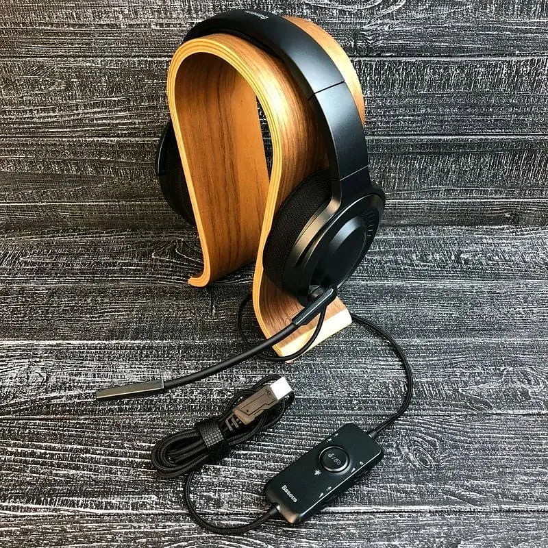 Навушники Baseus Gamo Immersive Virtual 3D Game Headphone D05 (PC) версія для ПК чорні - фото 3