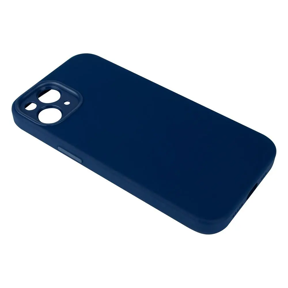 Чохол Baseus Liquid Silica Gel Case Glass 0.22 mm iPhone 14 Plus ARYT001803 Blue - фото 2