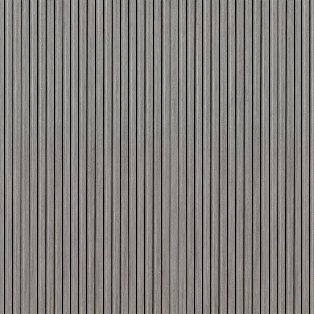 Декоративна рейка WPC стінова сіра 3000x150x9мм (D) SW-00001870 - фото 6
