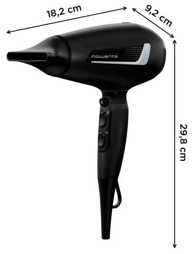 Фен Rowenta Pro Expert CV8820F0 чорний - фото 4
