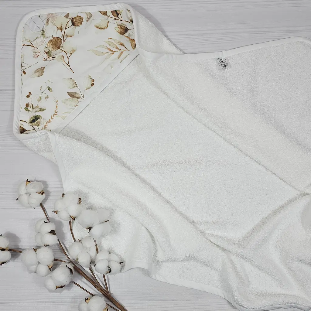 Дитячий рушничок-куточок 80х80 a.l.babybox Шепіт листя - фото 2
