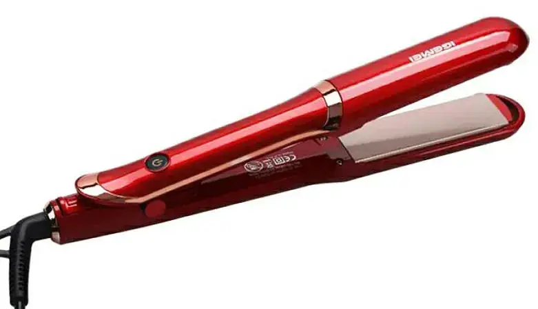 Професійна праска - випрямляч Gemei GM-451 з терморегулятором Червоний - фото 2
