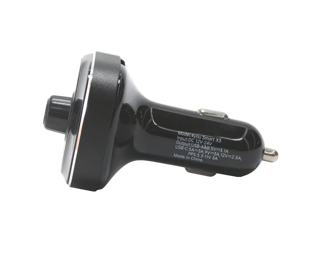 FM модулятор 4you Smart X3 ( PD 30W + 2 USB, PPS, MP3, bt 5.0, Гарантія 12міс ) - фото 3