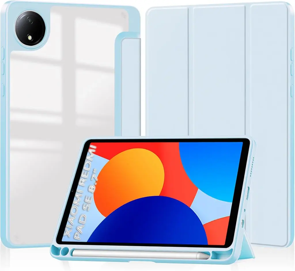 Чохол до планшета BeCover Soft Edge TPU Xiaomi Redmi Pad SE 8.7" Light Blue (712569) - фото 4