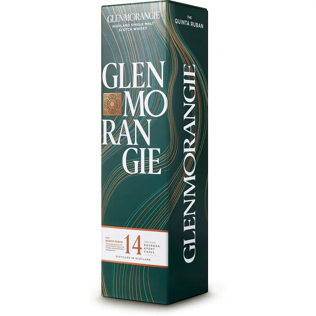 Віскі Glenmorangie Quinta Ruban, 14 років витримки, у подарунковій упаковці, 46%, 0,7 л (374924) - фото 2