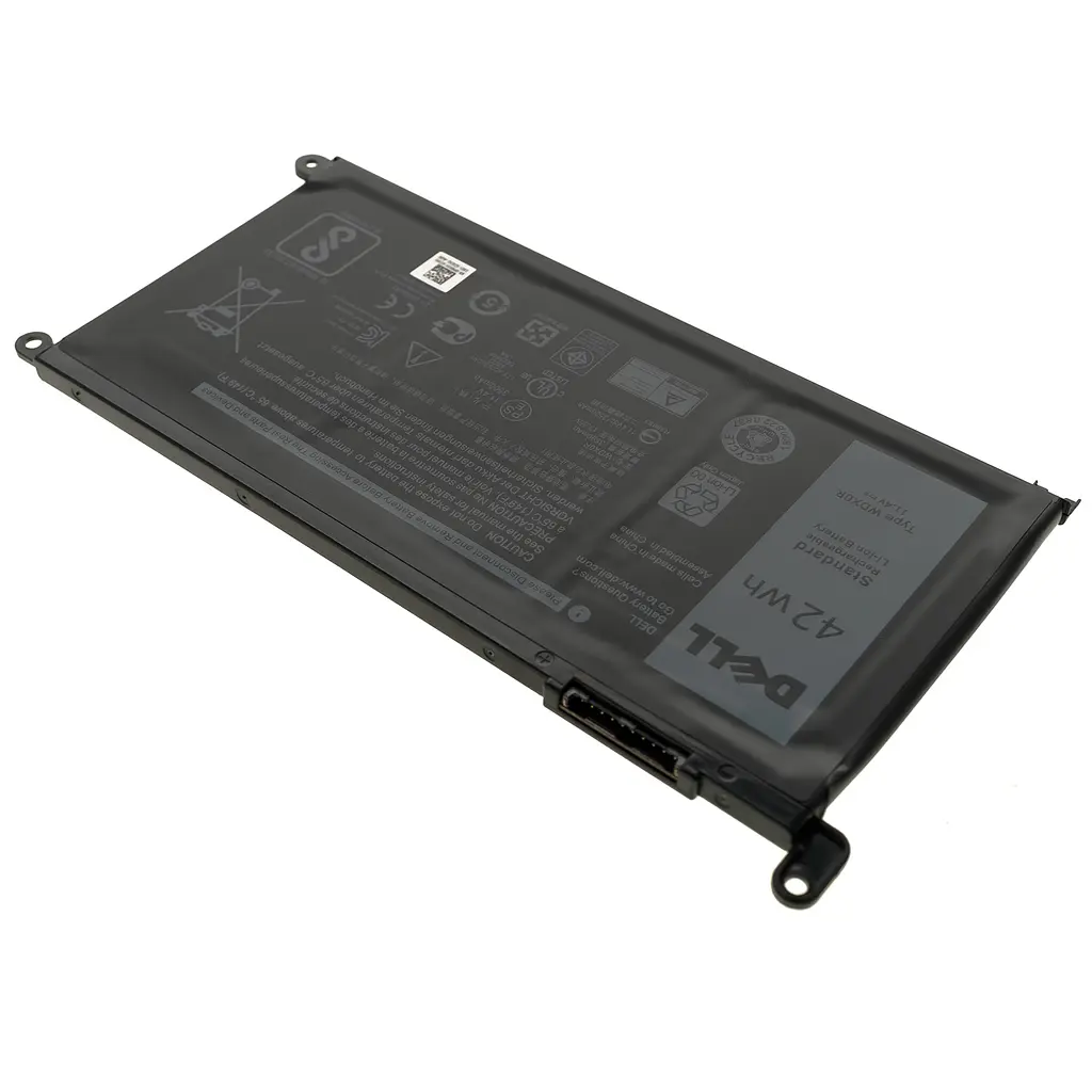 Акумулятор для ноутбука Dell WDX0R (Inspiron 15 5568, 13 5368, 13 5378) 11.4V 3500 mAh 42Wh Black - фото 2