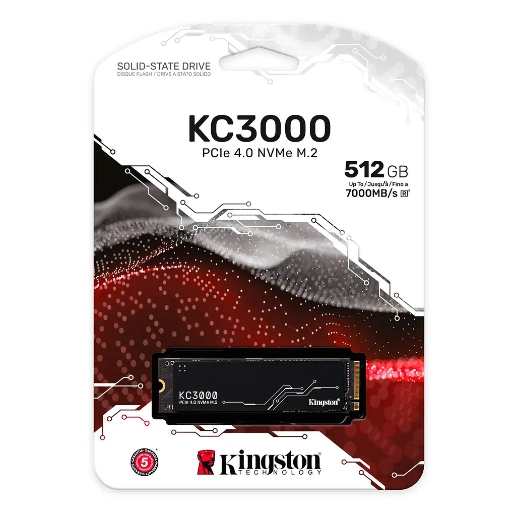 SSD накопичувач Kingston KC3000 512GB (SKC3000S/512G) [81576] - фото 3