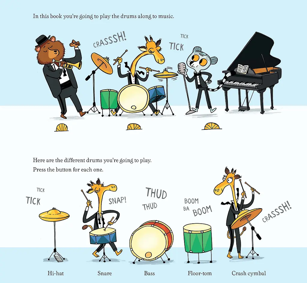 My First Drumming Book - Sam Taplin, англ. язык (9781474932363) - фото 3