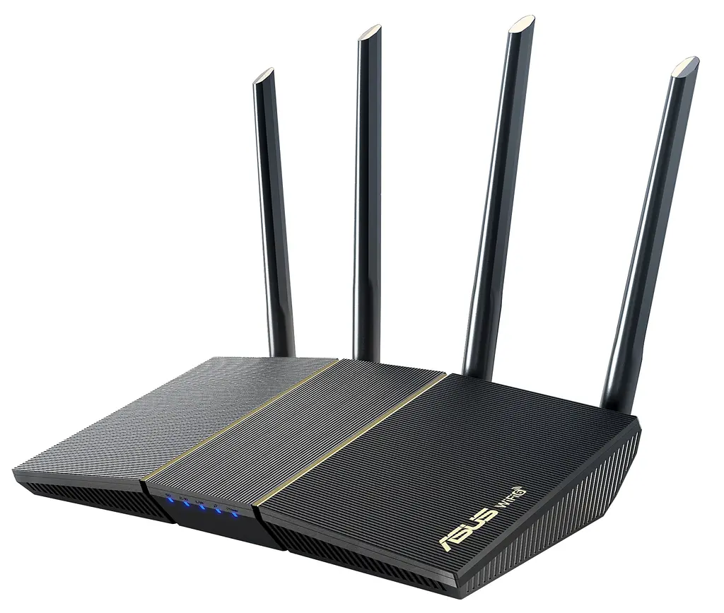 Маршрутизатор RT-AX57 AX3000, 4xGE LAN, 1xGE WAN, MESH Asus teh0017206 - фото 2