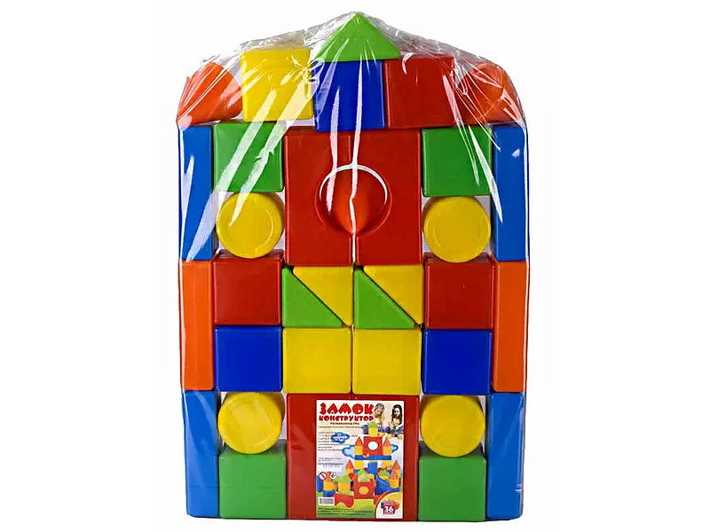 Набір кубиків Замок Toys Plast, ІП.07.001 - фото 2