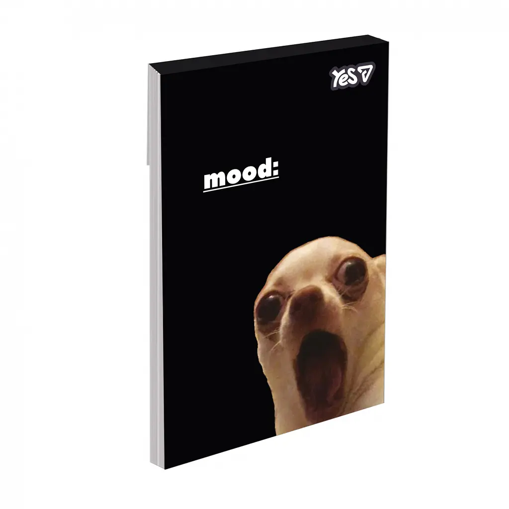 Блокнот Yes Mood А7 48 аркушів клітинка 1 шт. в асортименті (152580) - фото 6