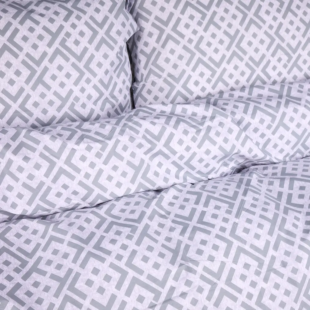 Підковдра MirSon бязь Abstract Gray 110х140 см (2200013164234) - фото 9