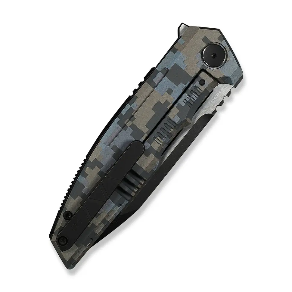 Ніж складаний туристичний Weknife Breach (9.8 см) Bohler M390 / Titanium піксель - фото 5