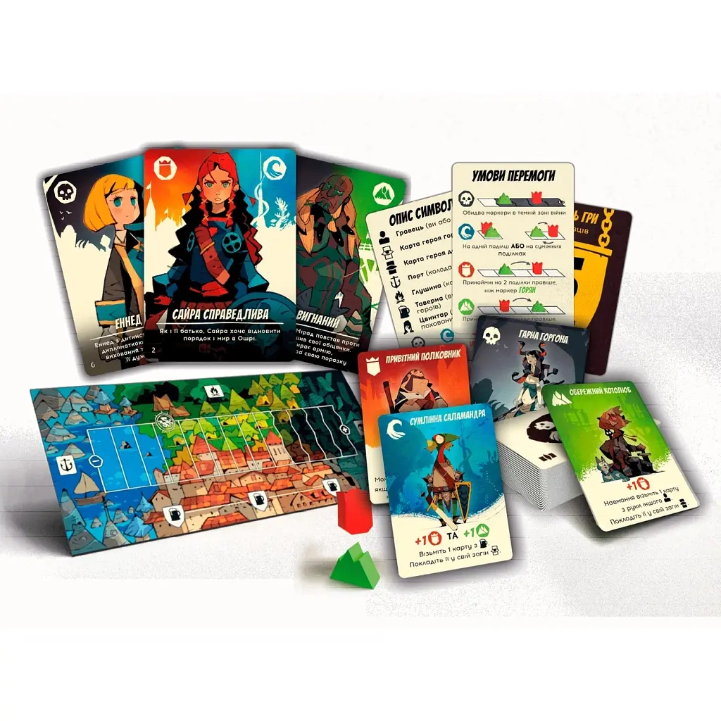 Настільна гра Geekach Games Таємні лідери (Hidden Leaders) (укр.) (GKCH034HL) - фото 2