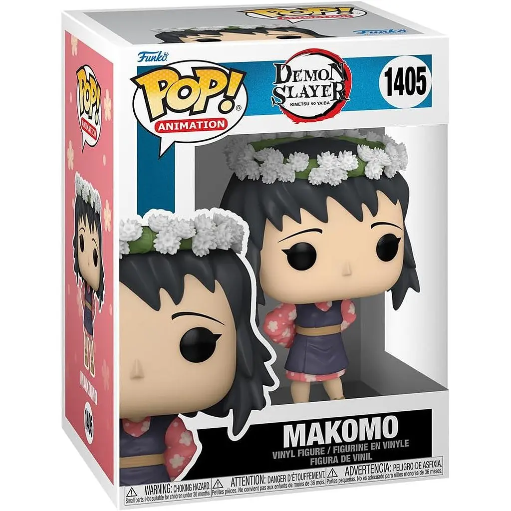 Фигурка Funko Pop Клинок рассекающий демонов Макомо Demon Slayer Makomo 10 см DS M 1405 - фото 3