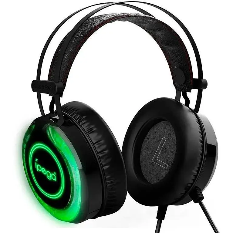 Наушники игровые iPega PG-R015 Gaming headset with RGB 3.5 mm с шумоподавлением - фото 2