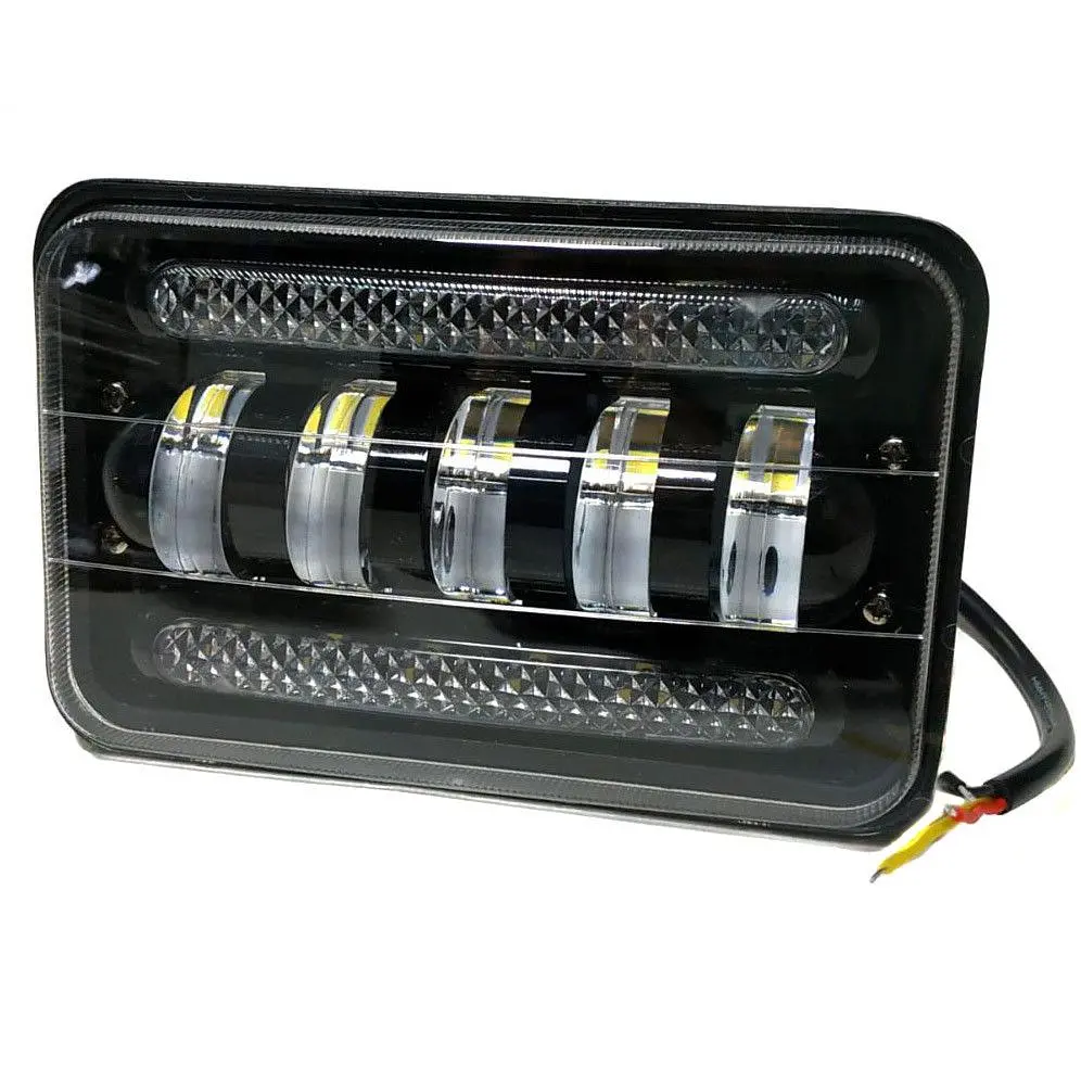 Світлодіодна додаткова LED фара ближнє світло з ДХО 170х105х80 mm/75W/5W x 15/10-30V/1 шт. - фото 3