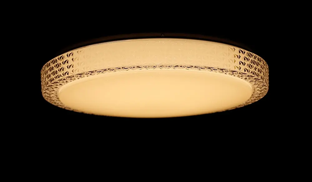 Люстра стельова LED Splendid Ray L8207A, 72W, білий, з пультом, регулювання яскравості, сучасний стиль - фото 5