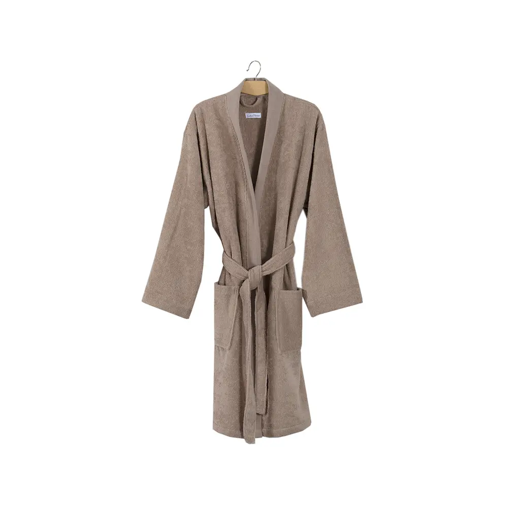 Халат-кимоно Lotus Home - Vera бежевый L/XL - фото 8