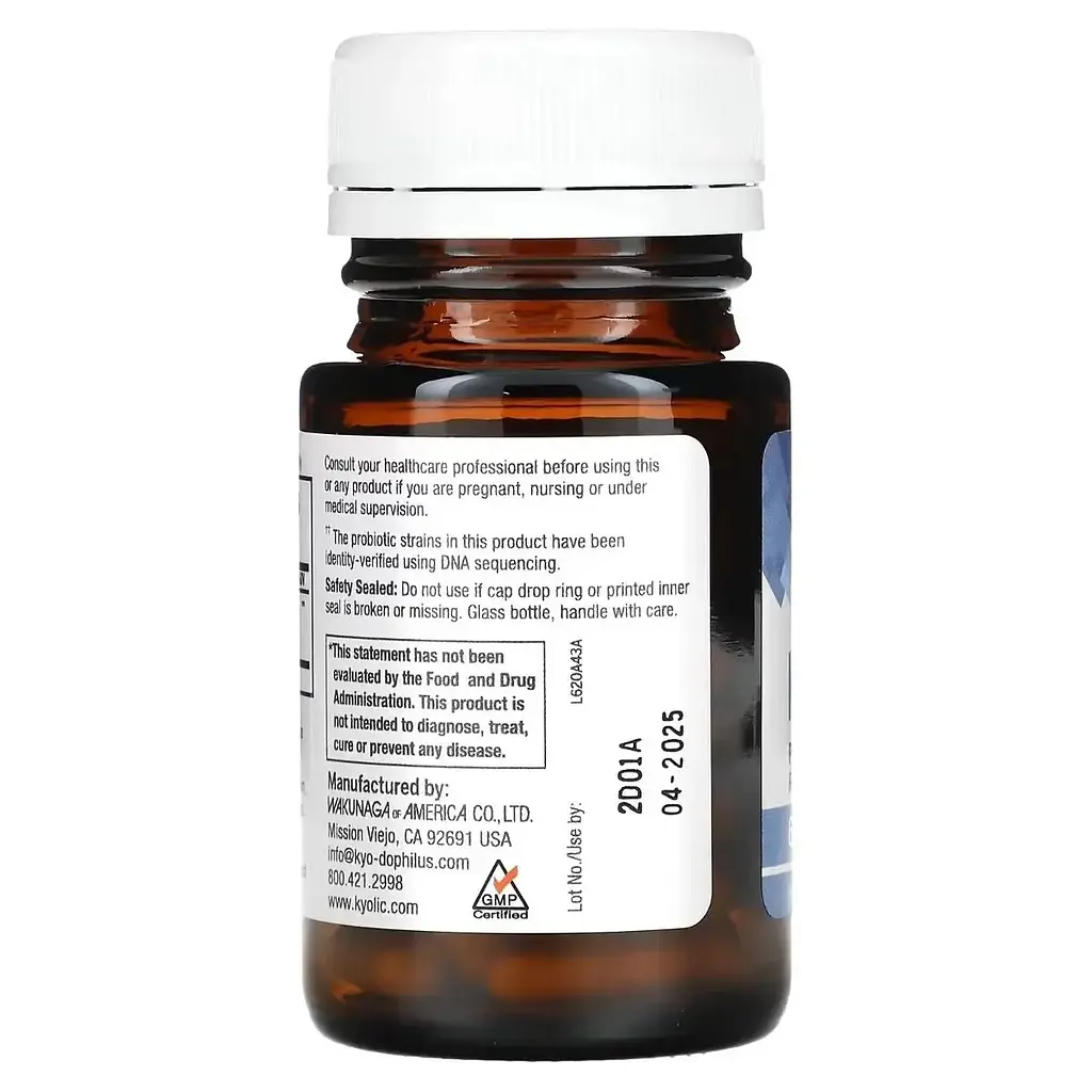 Пробіотик Kyolic Kyo-Dophilus Fifty+Probiotic 6 млрд КУО 30 вегетаріанських капсул - фото 2