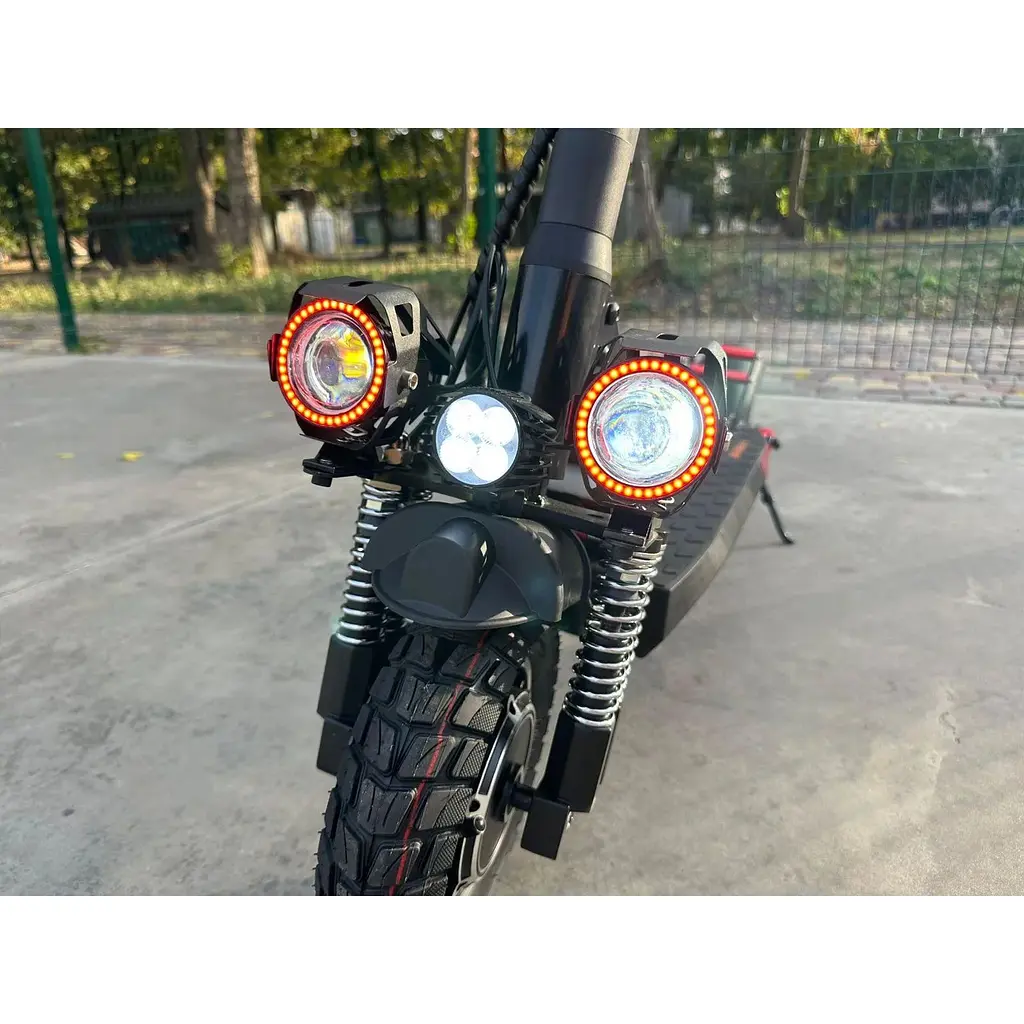 Электросамокат Двухмоторный KugooKirin M4 Max+ Plus| NFC key (2000W, 23Ah) - фото 8