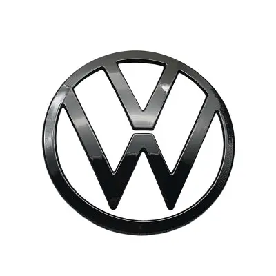 Емблема решітки Volkswagen чорна 142мм пластик (на скотчі) - фото 3