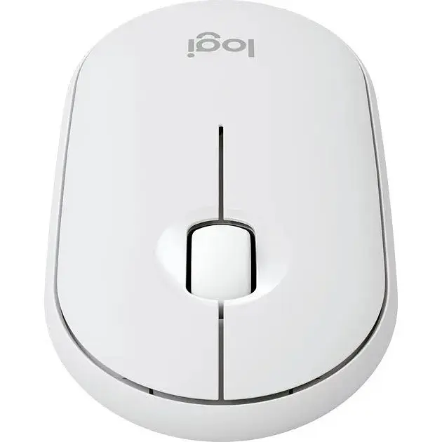 Миша бездротова Logitech Pebble Mouse 2 M350s (910-007013) біла - фото 3