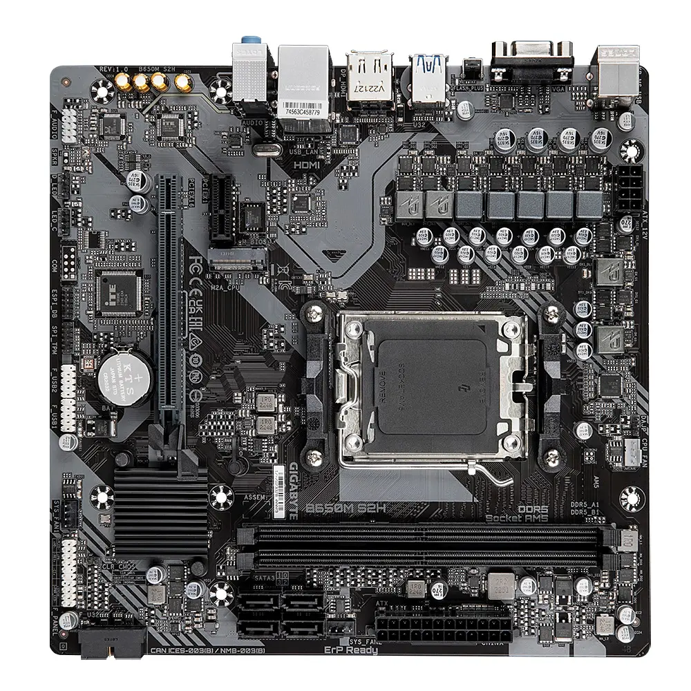 Материнська плата Gigabyte B650M S2H Socket AM5 - фото 4
