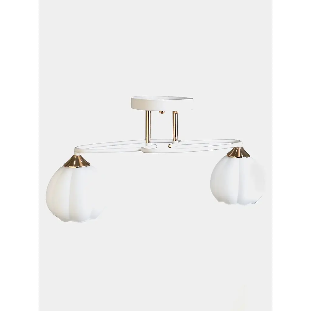 Люстра Brille LK-736C/2 E27 WH+FG - фото 2