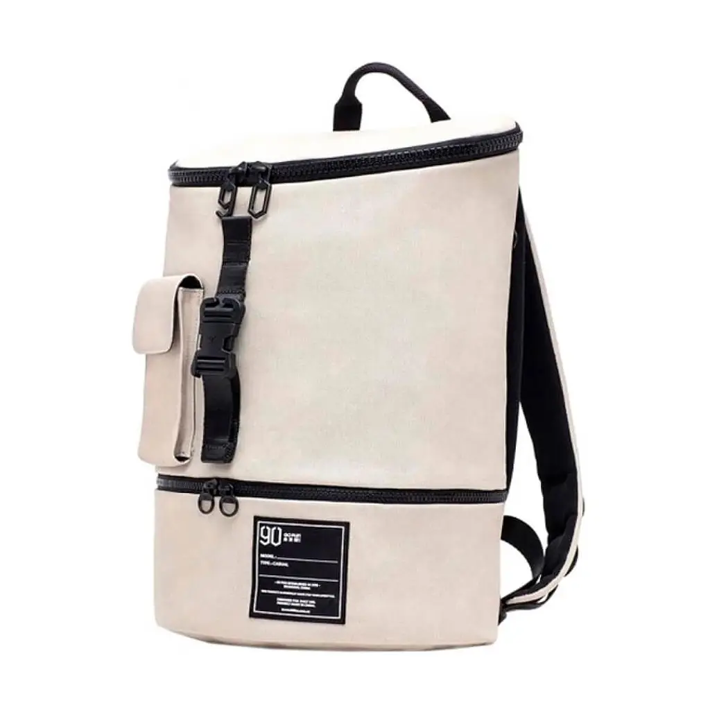 Рюкзак 90 Points Chic Small Backpack Beige - фото 3