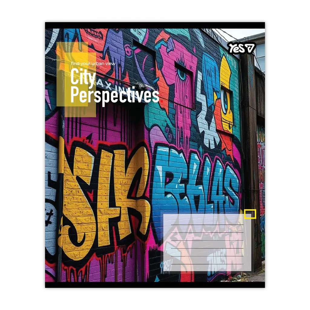 Упаковка зошитів учнівський Yes City perspectives А5 / 48 кл. 10 шт. (769077) - фото 6
