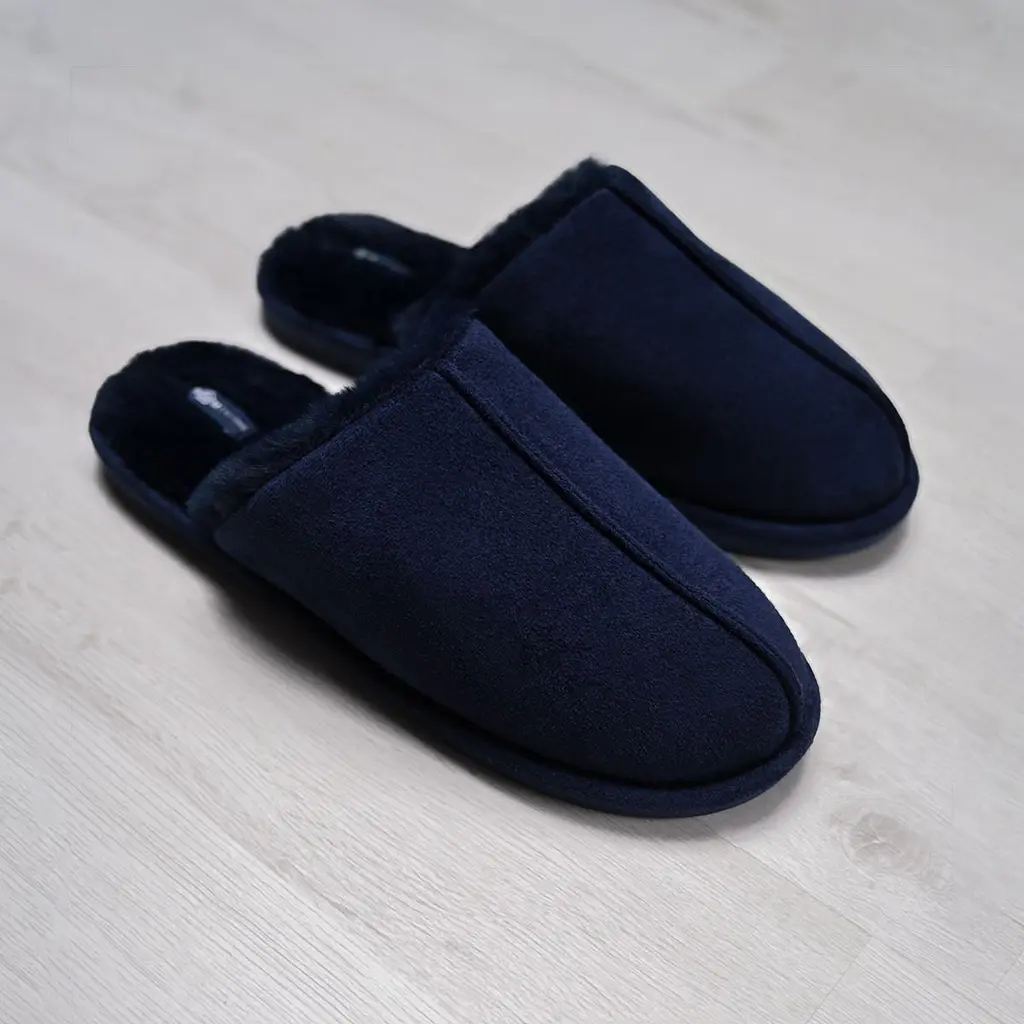 Кімнатні капці MBM My Home Orest розмір 40-41 сині (SL-05 40-41 DARK BLUE) - фото 3