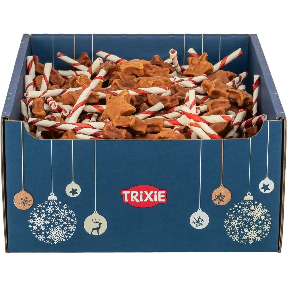 Ласощі для собак Trixie, різдвяні льодяники з куркою, 12 см, 14 г, 5 шт./уп. - фото 6