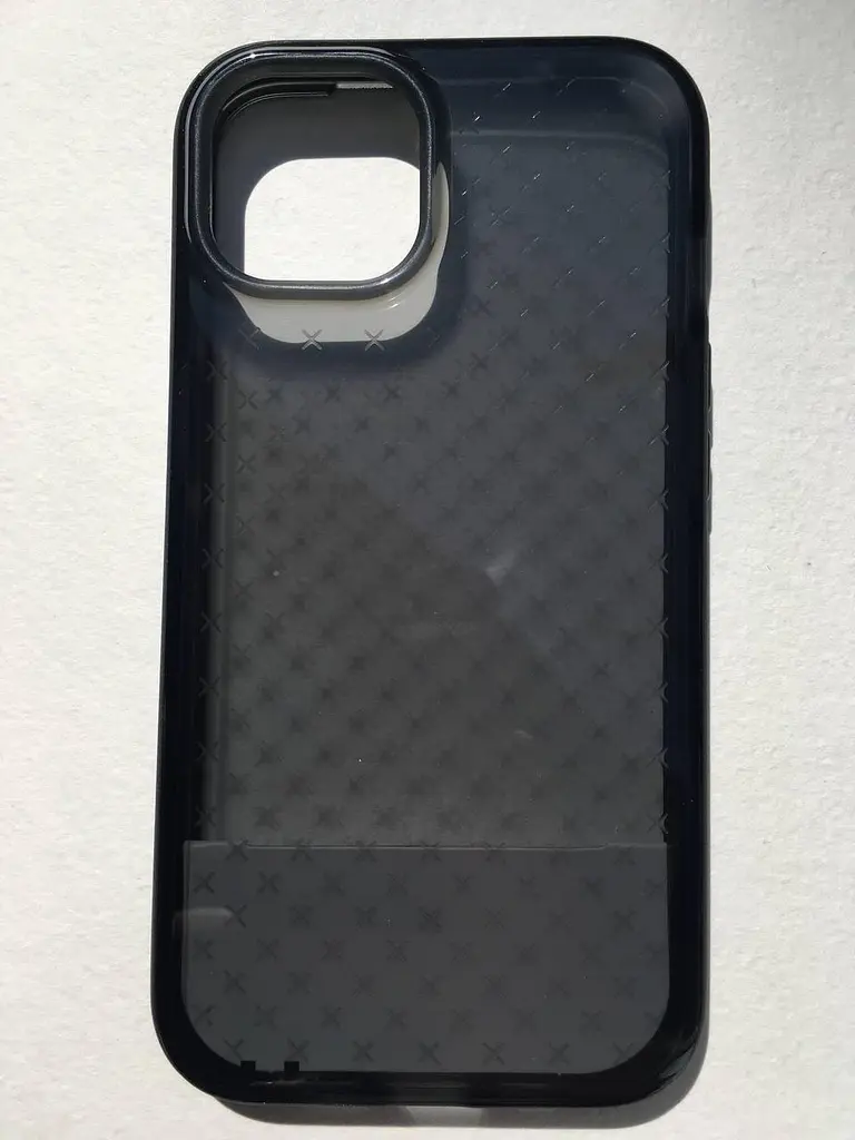 Оригінальний протиударний чохол для iPhone 13 Pro Max (6.7") Tech21 Evo Check Black (T21-8966) - фото 4