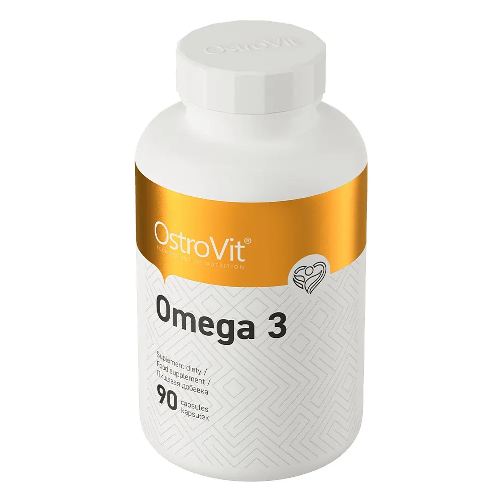 Жирные кислоты OstroVit Omega 3 90 капсул - фото 2