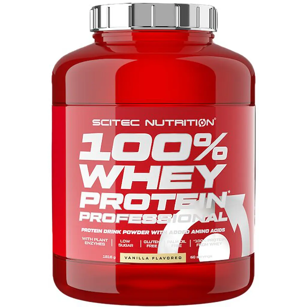Протеїн Scitec Nutrition 100% Whey Protein Prof Ваніль 1.816 кг (5999100021501)
