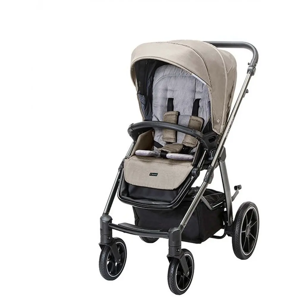 Коляска Espiro Bueno 2022 309 Charming Beige, універсальна 2 в 1, бежева (205132) - фото 3