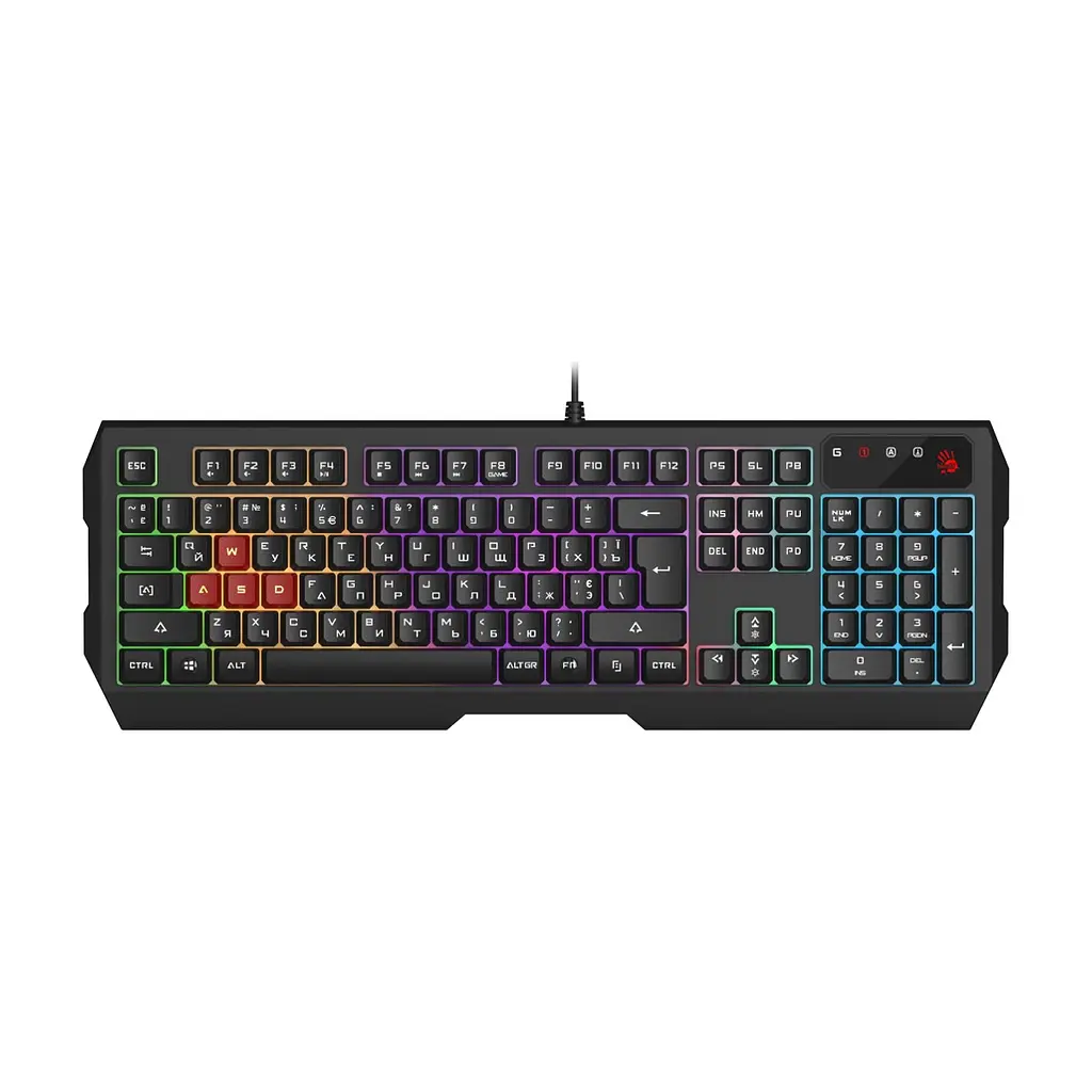 Клавіатура A4Tech Bloody B135N USB Black (4711421977678)