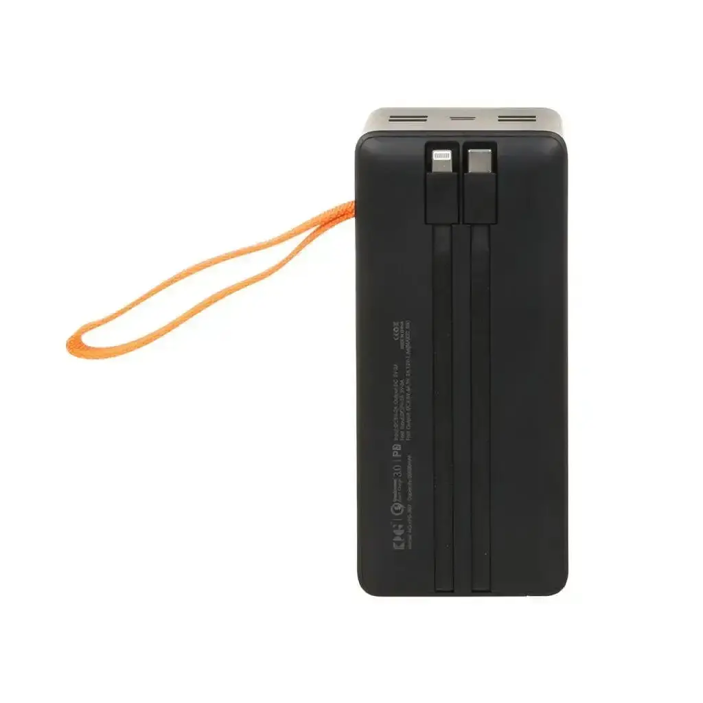 Зовнішній акумулятор King Power KPG-508 50000 mah 22.5W QC 3.0 LED дисплей - фото 4