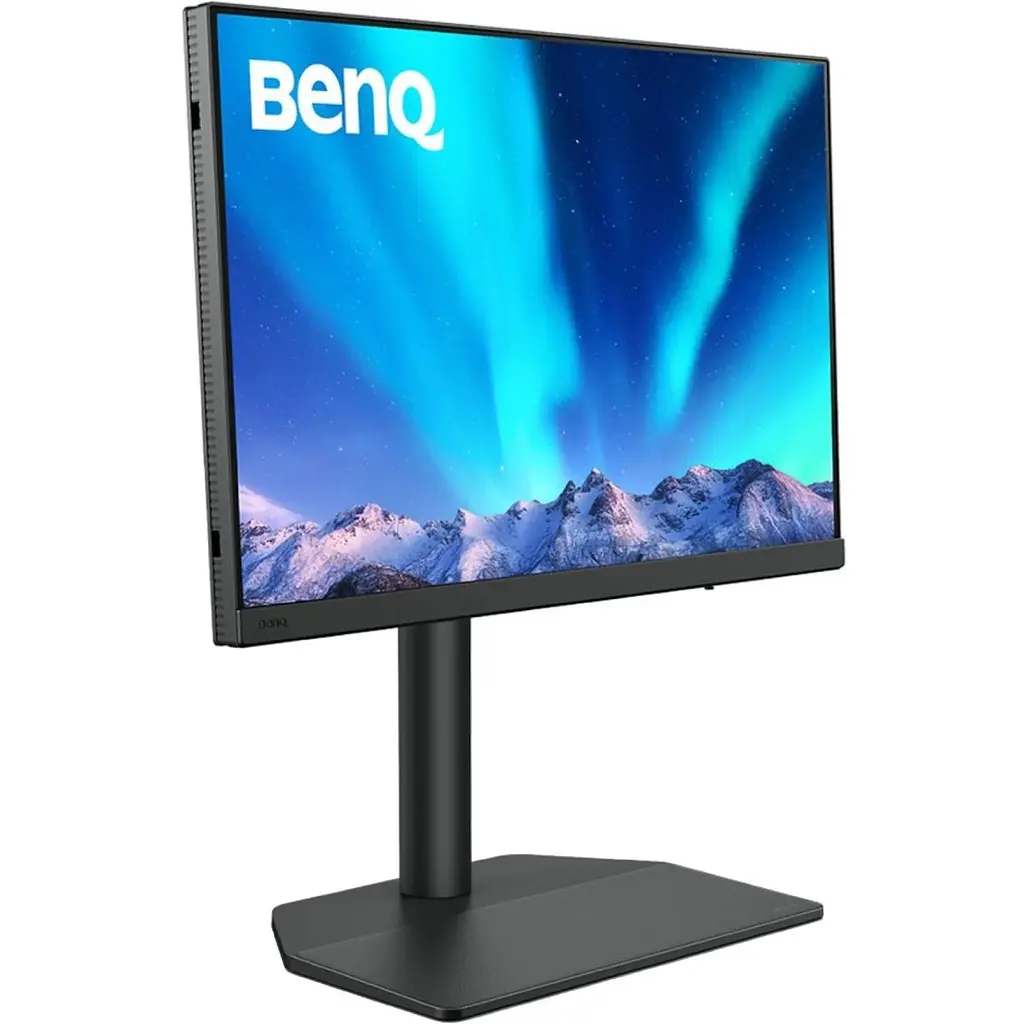 Монитор TFT 24" BenQ SW242Q, 2K QHD, 2560x1600, HDMI, USB-C, MCR, HAS, Pivot, серый (9H.LLVLA.TBE) - фото 7