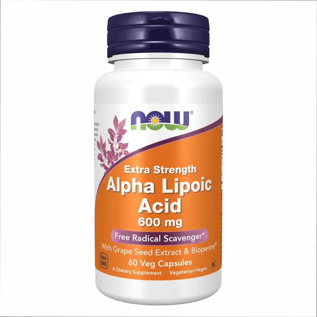 Натуральні добавки Alpha Lipoic Acid 600mg - 60 vcaps
