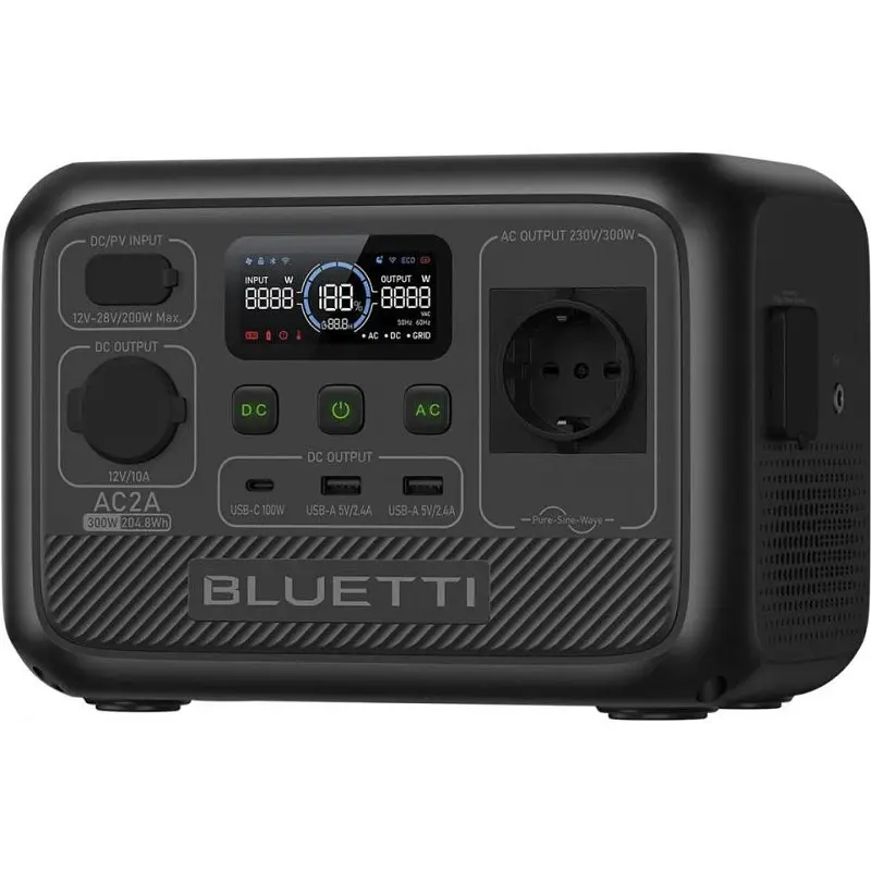 Зарядна станція Bluetti AC2A 300W 204Wh - фото 3