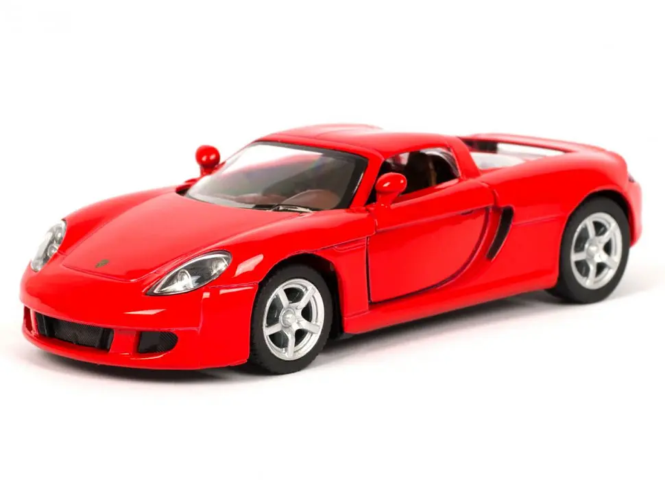 Машинка инерционная Kinsmart Porsche Carrera GT Красный (IM-176-M-656)